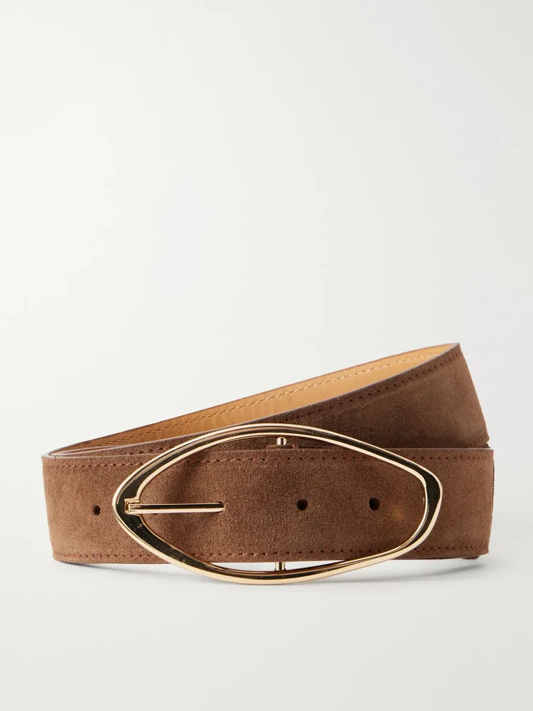 The Skinny Grumeti suede belt