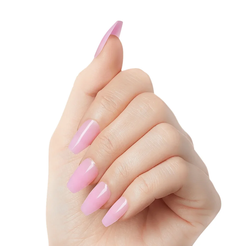 Kiss Gel Fantasy Jelly Color Press On Glue Nails - Jelly Case