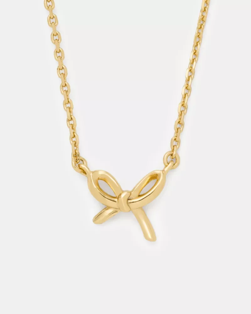 Girlie Pearlie Mini Bow Pendant