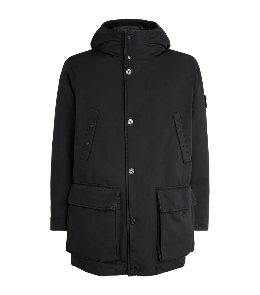 GHOST PIECE Short Down Parka