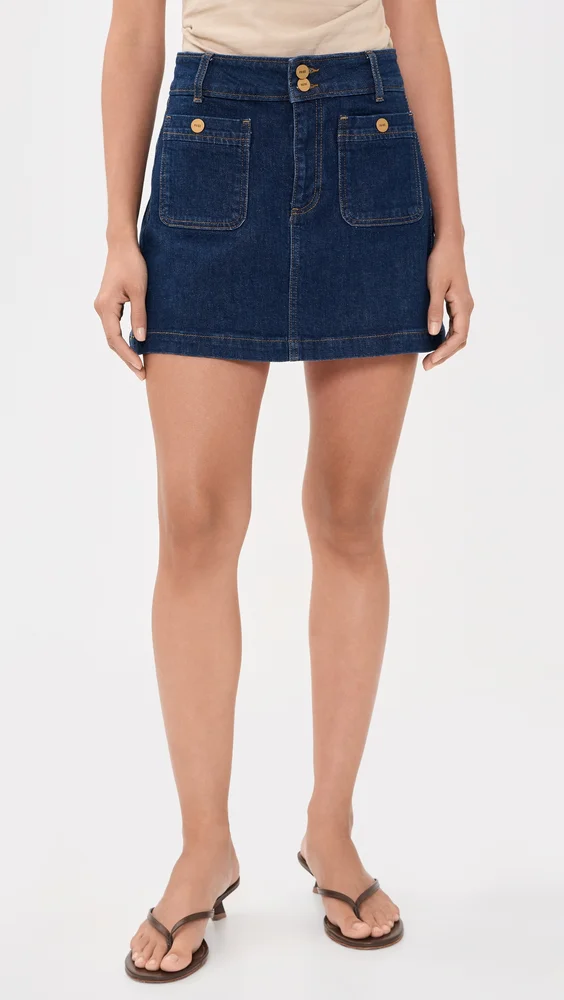 Janelle Denim Skirt