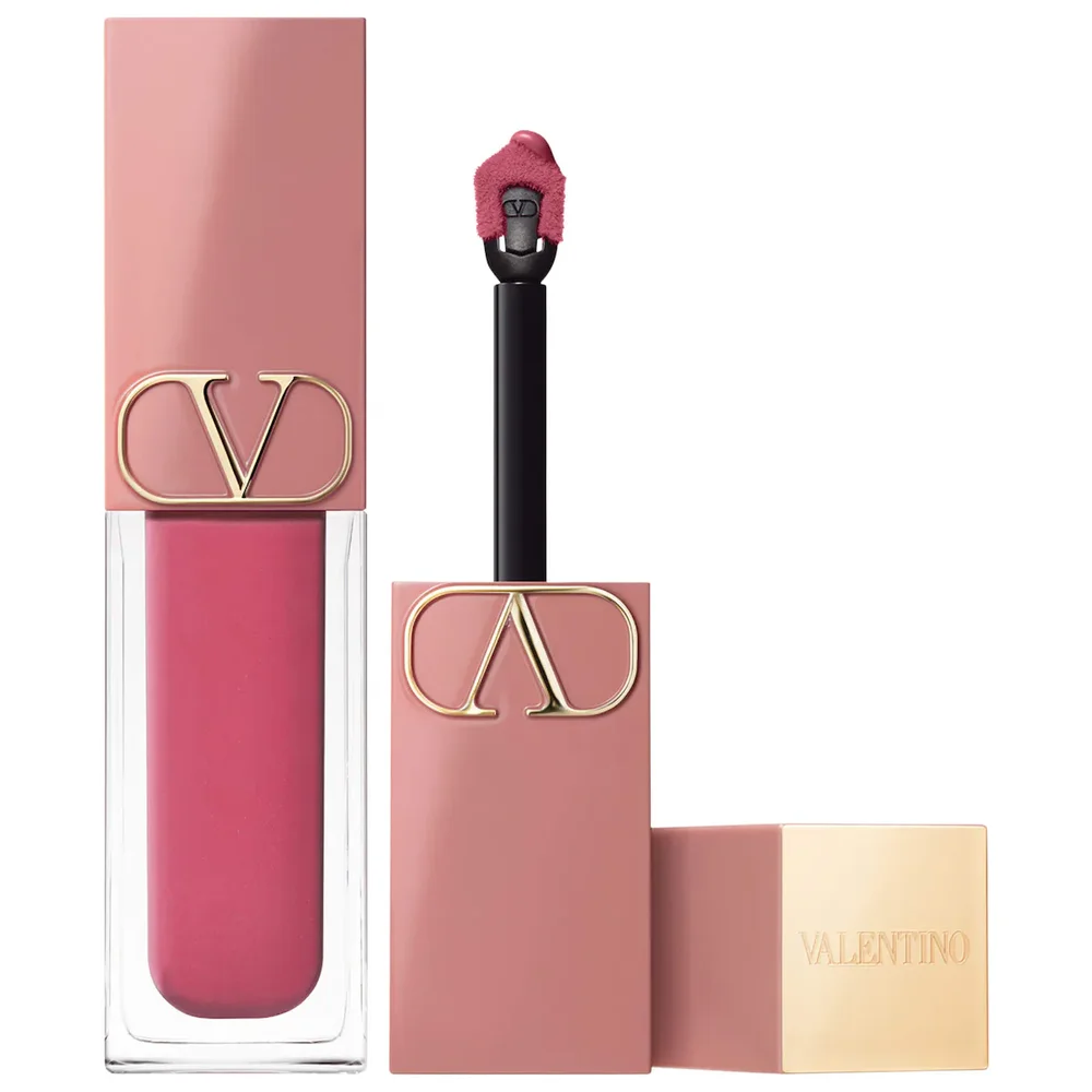 Liquirosso 2 in 1 Soft Matte Liquid Lipstick & Blush in 128R