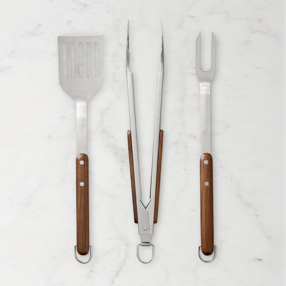 Walnut Grill Tools, Set of 3