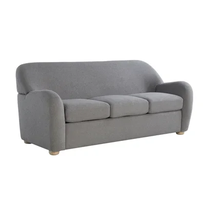 Emily 76" Modern Boucle Upholstered Sofa