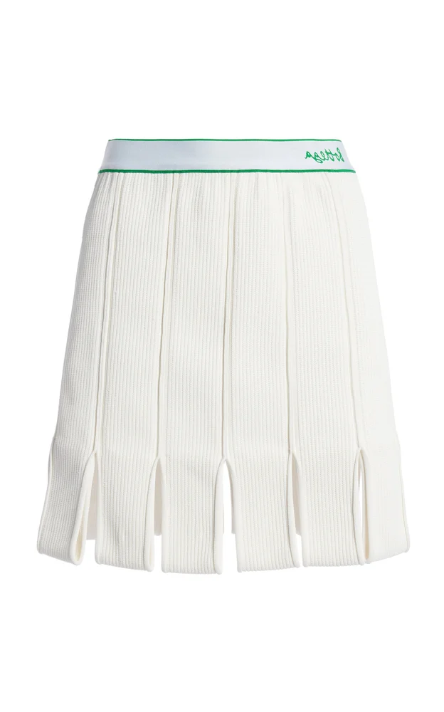 Logo-Detailed Lightweight Mini Skirt