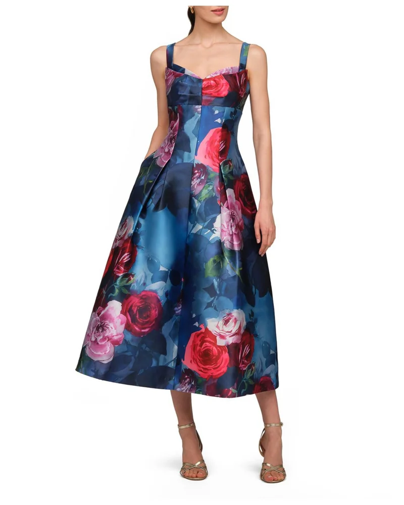 Adria Tea Length Dress