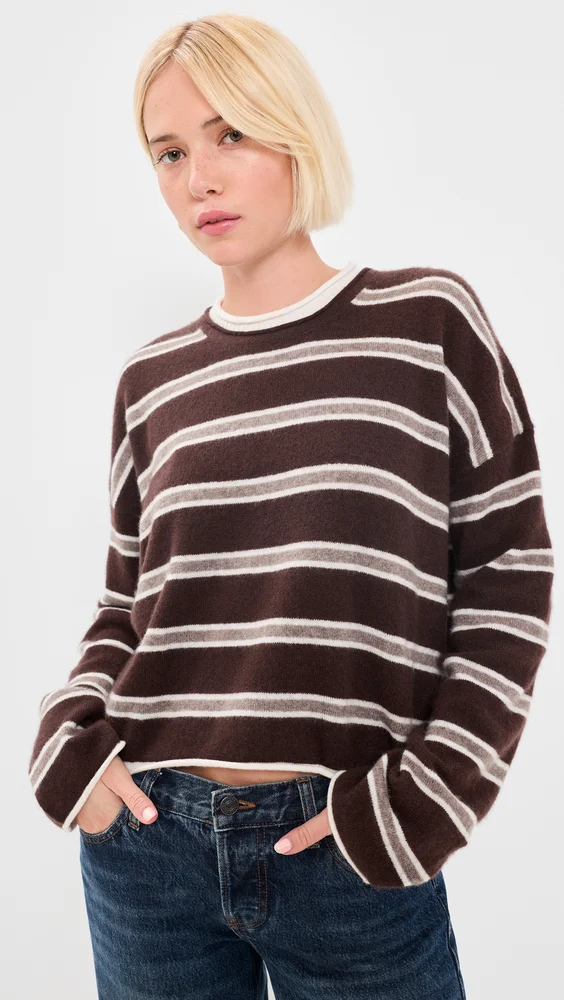 Striped Dominick Cashmere Sweater