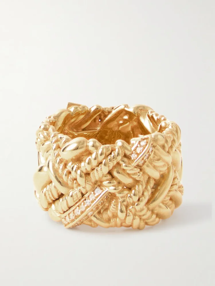 Gold-plated ring