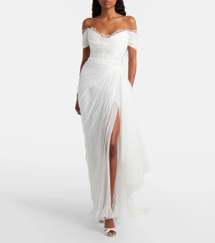 Bridal Dalia silk gown