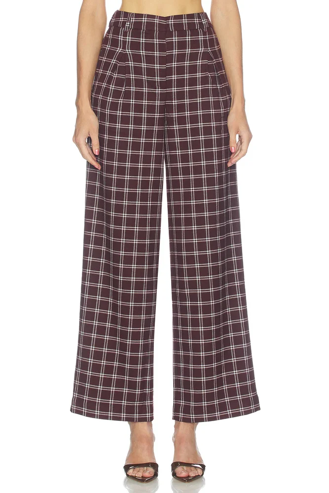 Riley Check Trouser