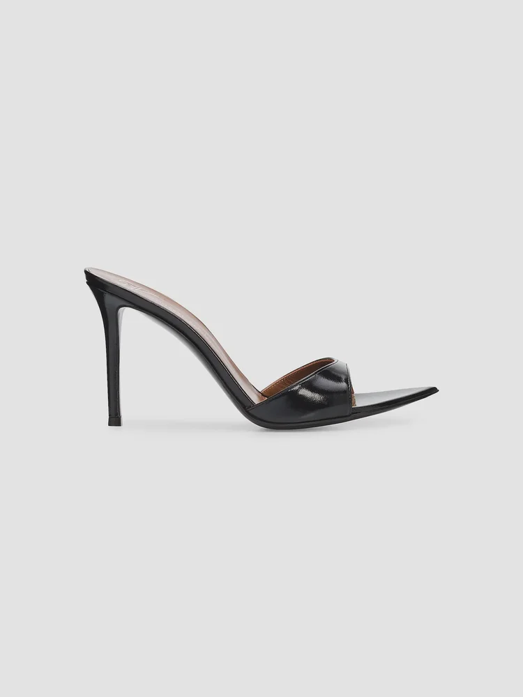 Intrigo 90MM Patent Leather Stiletto Sandals