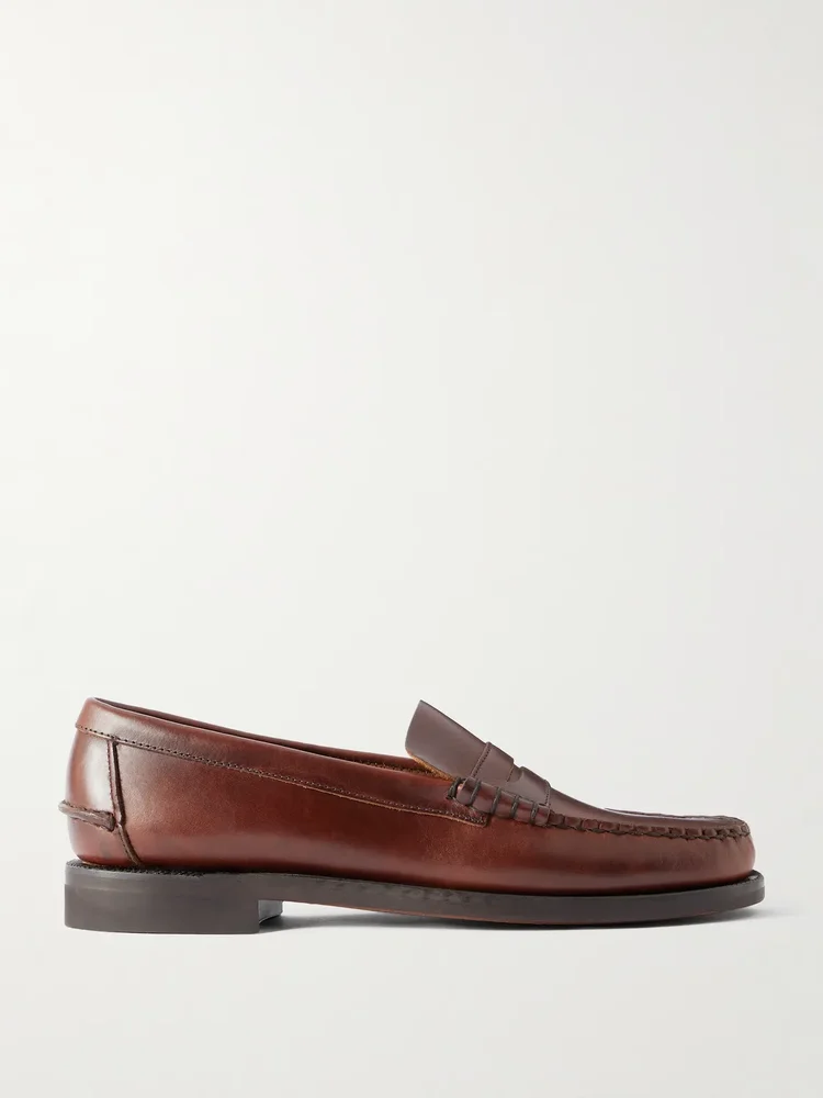 Classic Dan Leather Penny Loafers