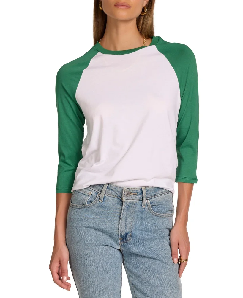 Katya Raglan 3/4-Sleeve Tee