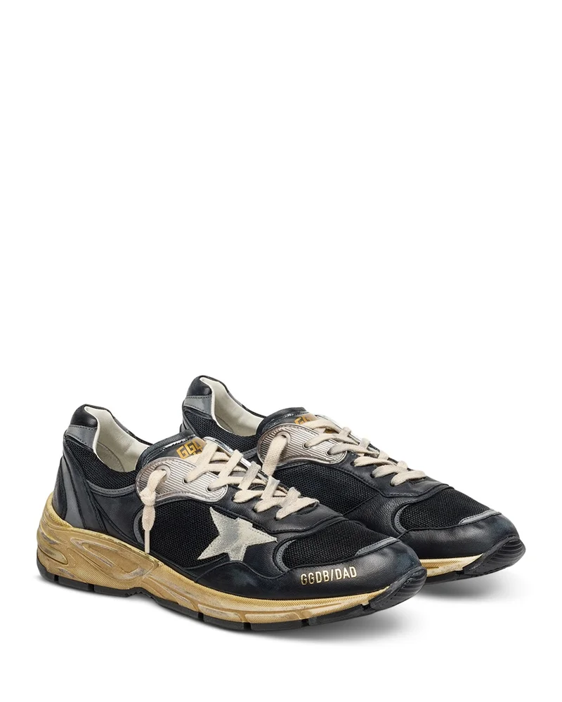 Golden Goose Running Dad New Net Lace Up Sneakers