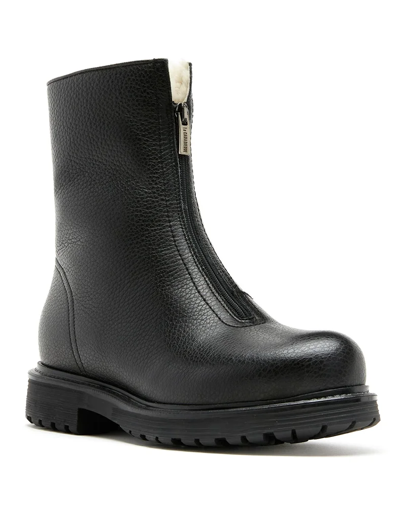 Heroic Shearling Lined Leather Boots