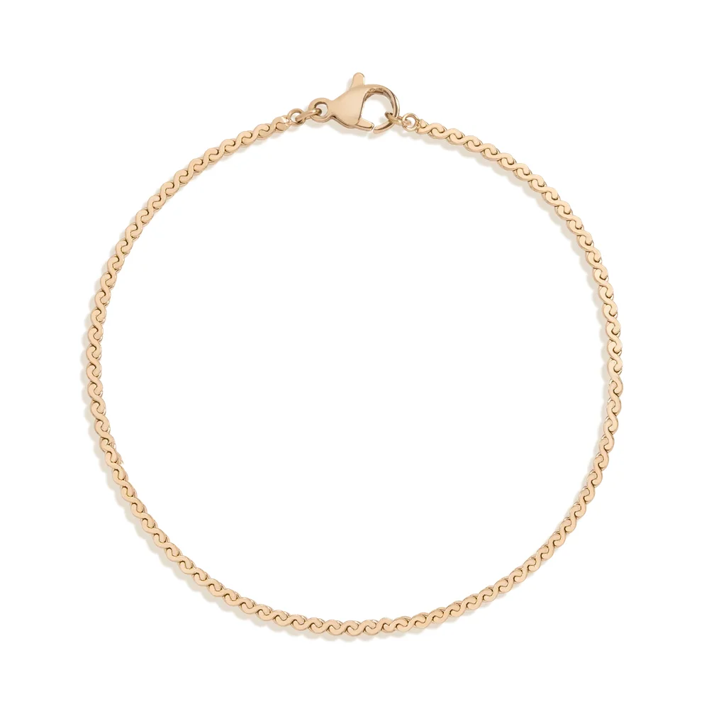 Wave Chain Bracelet