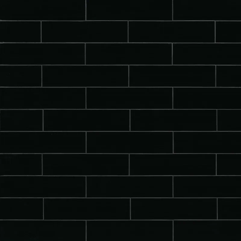 Ryze Kuro Glossy Ceramic Subway Tile