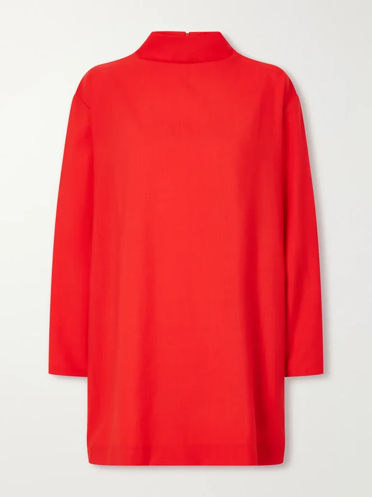 Mercedes wool mini dress