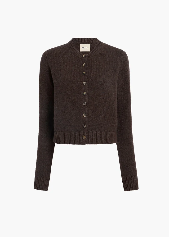 Everheart Cardigan in Coffee