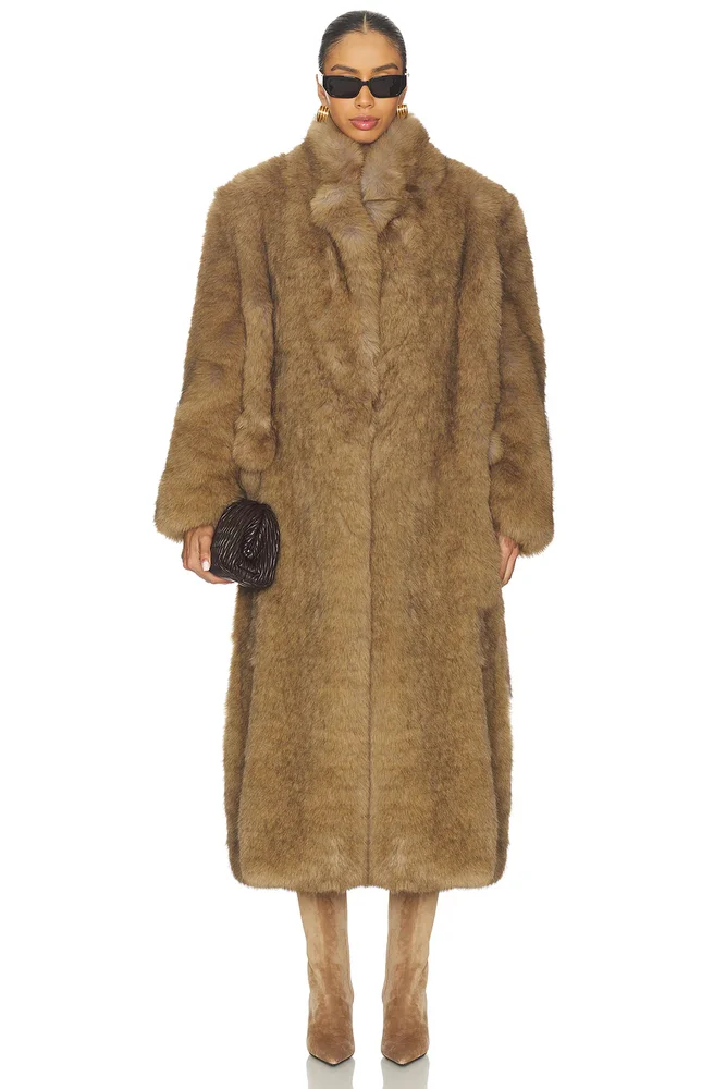 Faux Fur Coat