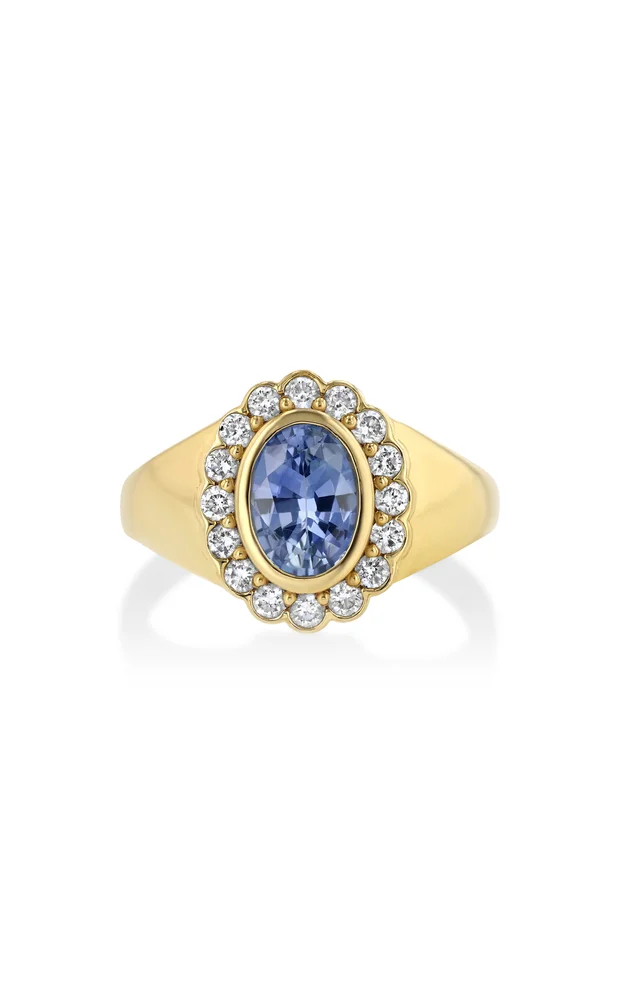 Heirloom Signet in Ocean