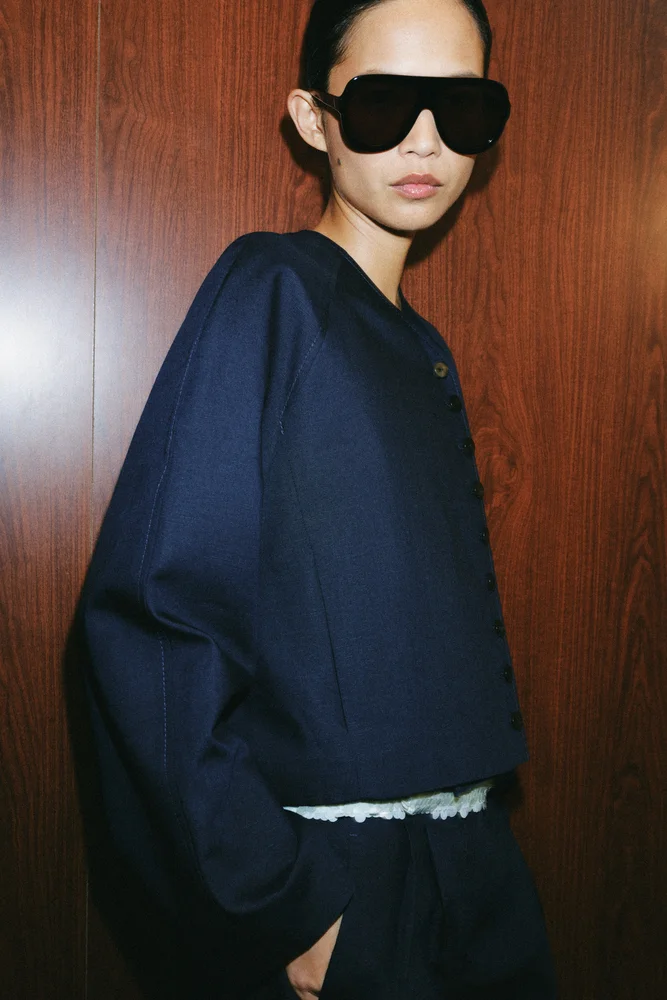 ZW Collection Cropped Blazer