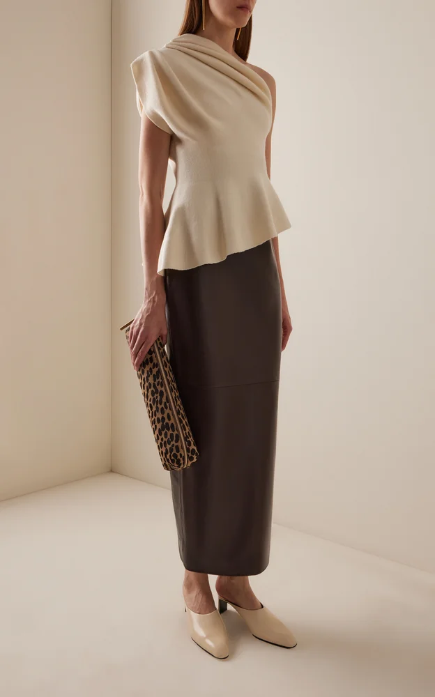 Loxley Leather Maxi Skirt