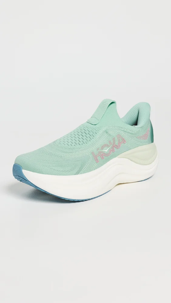 Skyward Laceless Sneakers in Jadeite and Sea Glass