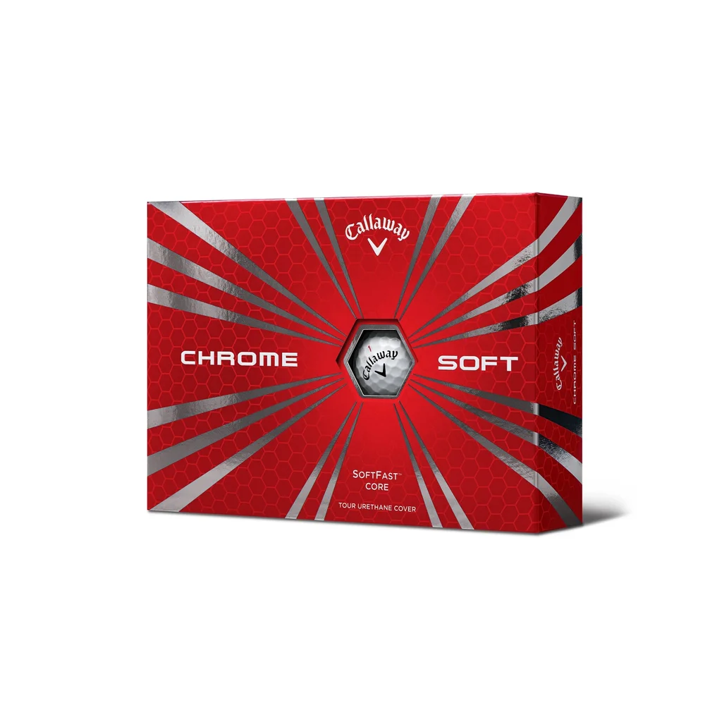 Chrome Soft Golf Balls 12-Pack