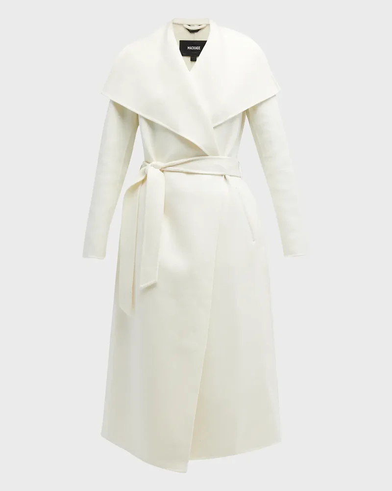 Mai Wool Belted Wrap Coat
