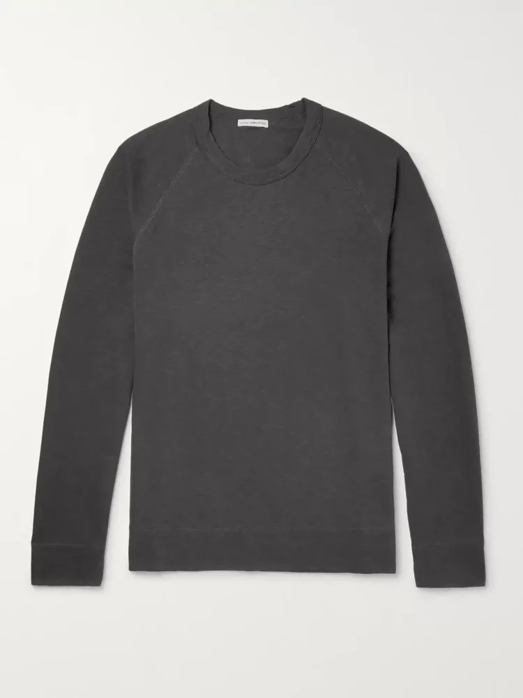 Loopback Supima Cotton-Jersey Sweatshirt