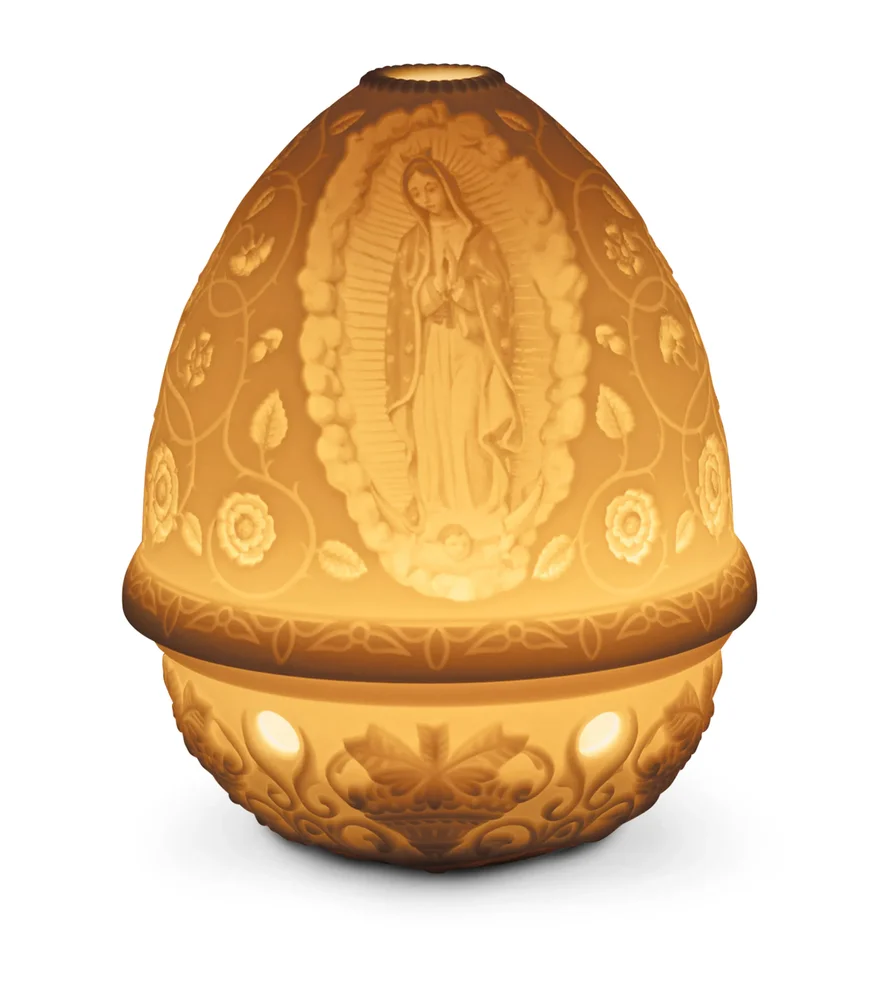 Lady of Guadalupe Lithopane Votive Light