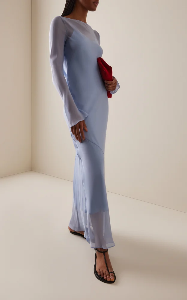 Capri Silk Maxi Dress
