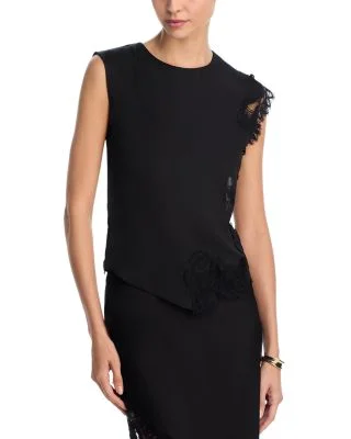 Lace Inset Slip Top - Exclusive