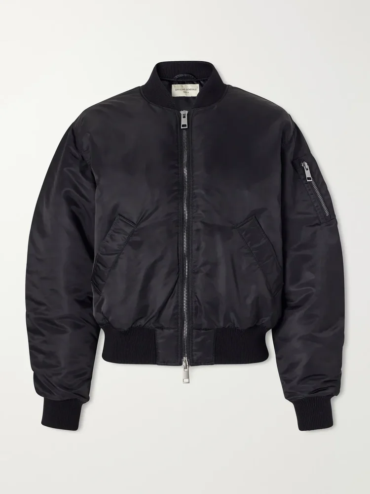 Javier Padded Shell Bomber Jacket
