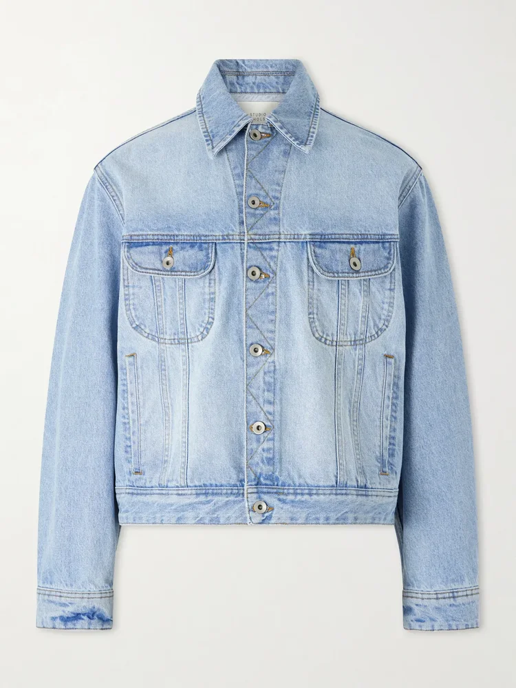 Derby Cropped Denim Jacket