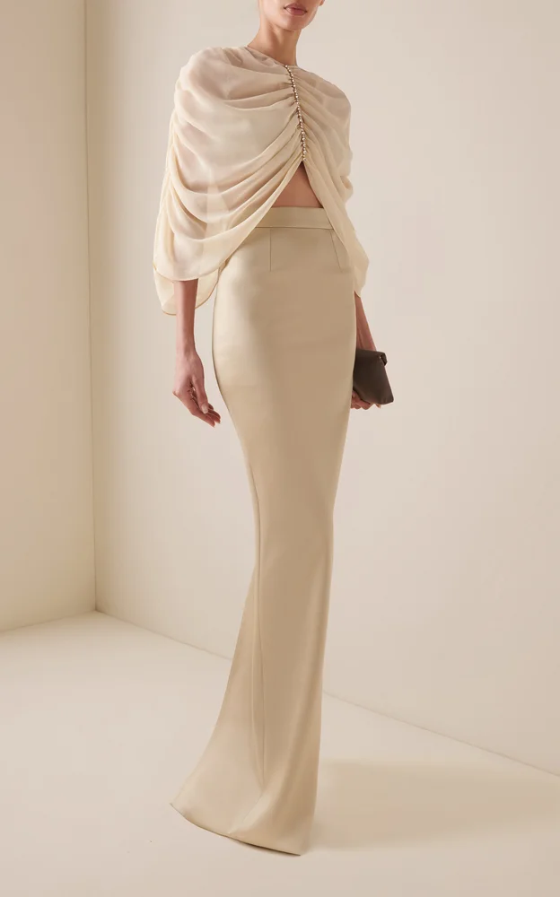 Sirena Satin Maxi Skirt