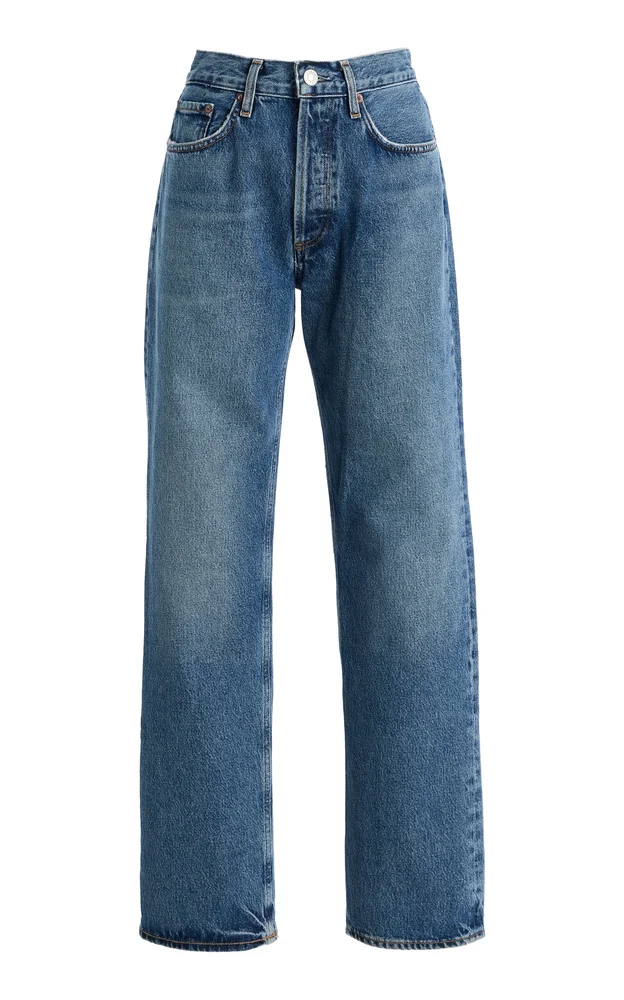 Lana Rigid High-Rise Straight-Leg Jeans