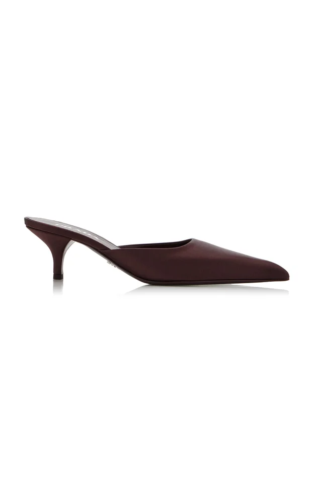 Satin Mules