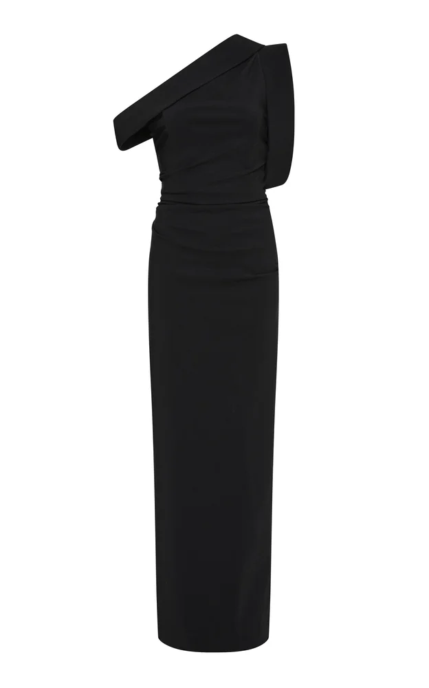 Rowana One-Shoulder Gown