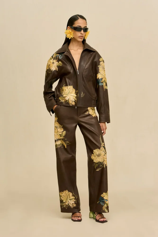 PABLO LEATHER PANT - LUWAK