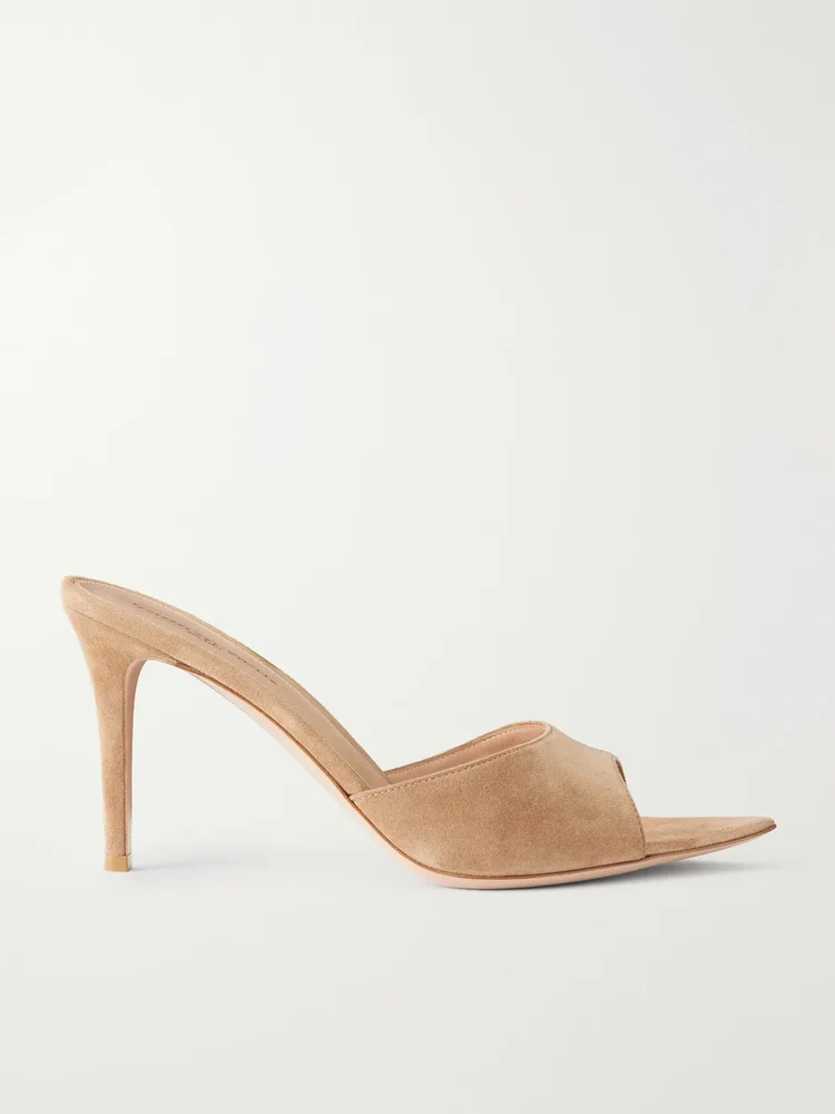 Elle 85 suede pumps