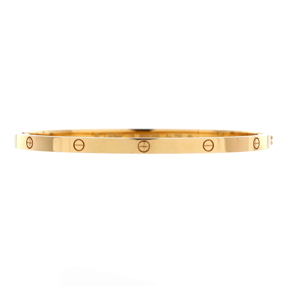cartier Love Bracelet 18K Yellow Gold Small 18