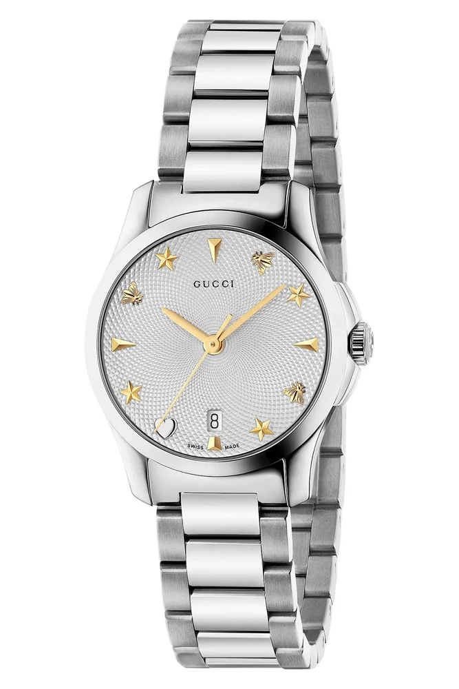 G-Timeless Bracelet Watch, 27mm