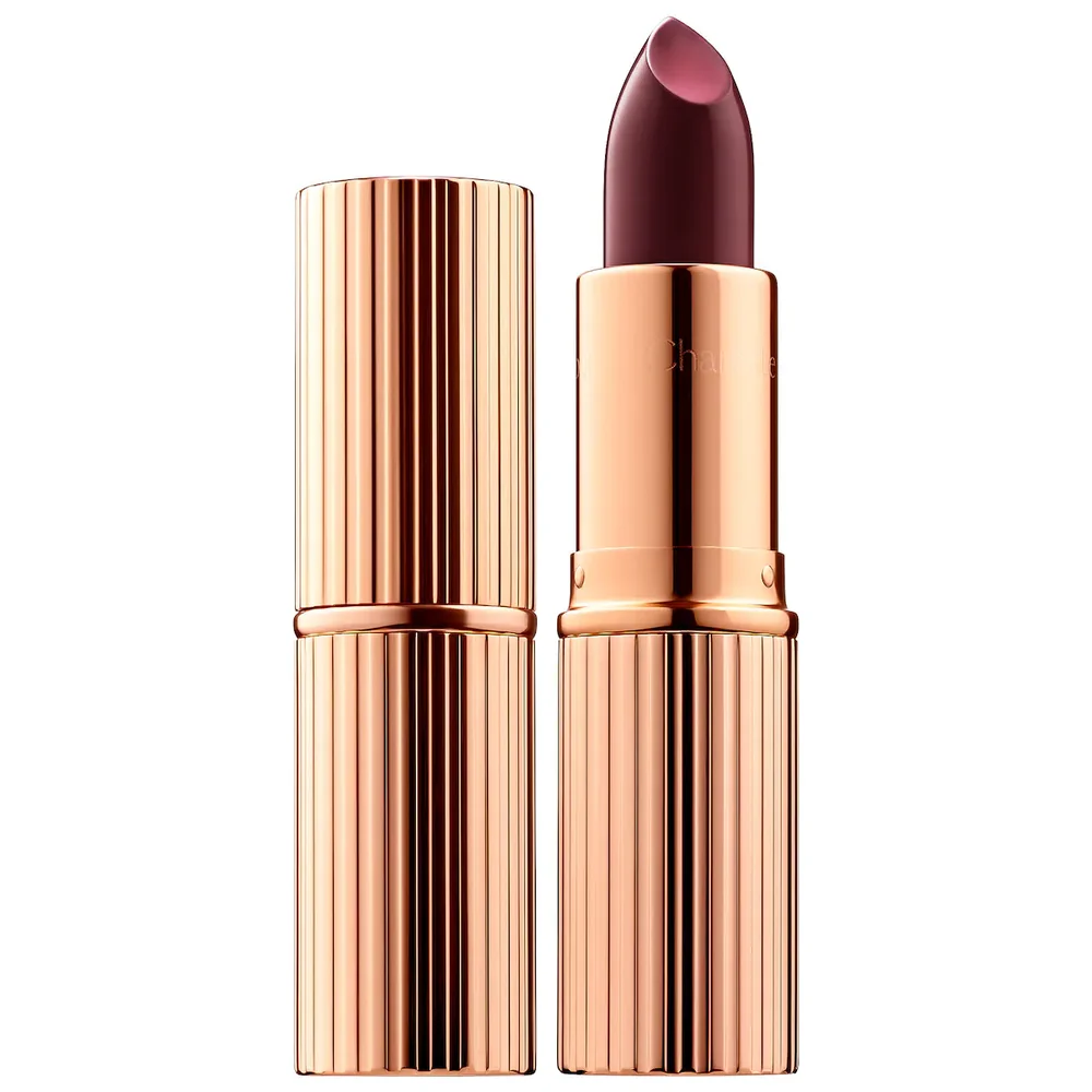 K.I.S.S.I.N.G Satin Shine Lipstick in Night Crimson