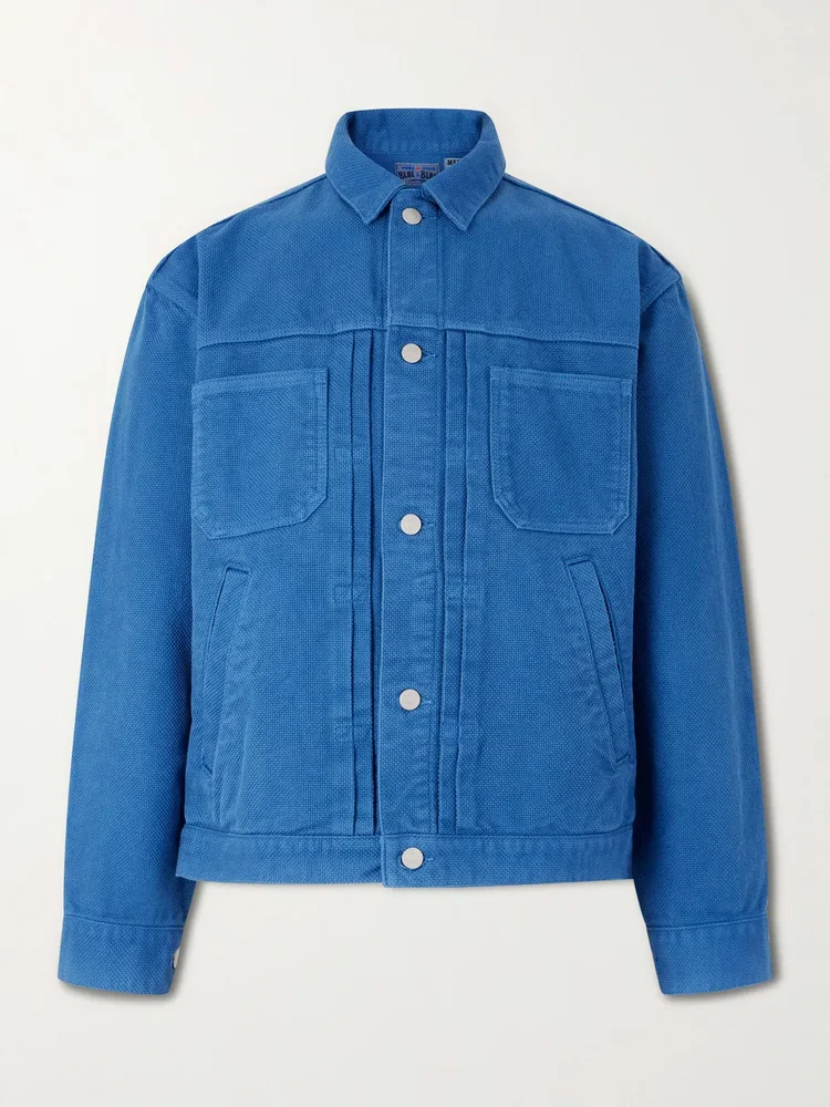 Textured-Cotton Jacket