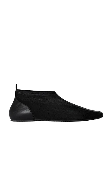 Mesh Bailarina Boot Flat