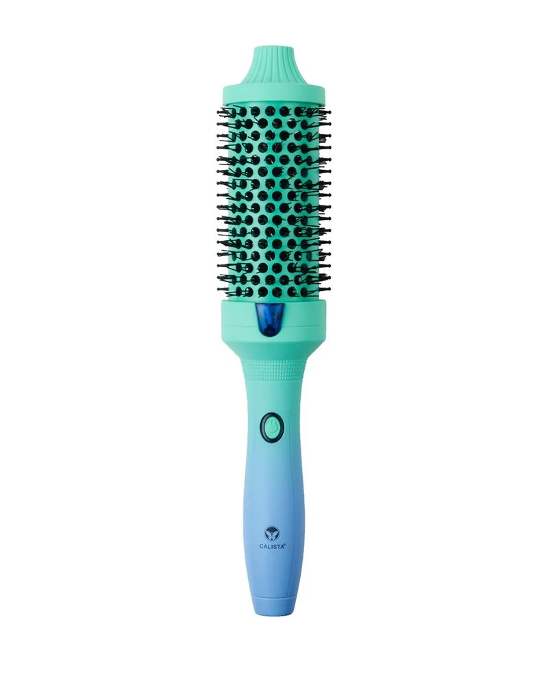 FAUXblo Thermal Blowout Brush in Blue Snow Cone 1.77