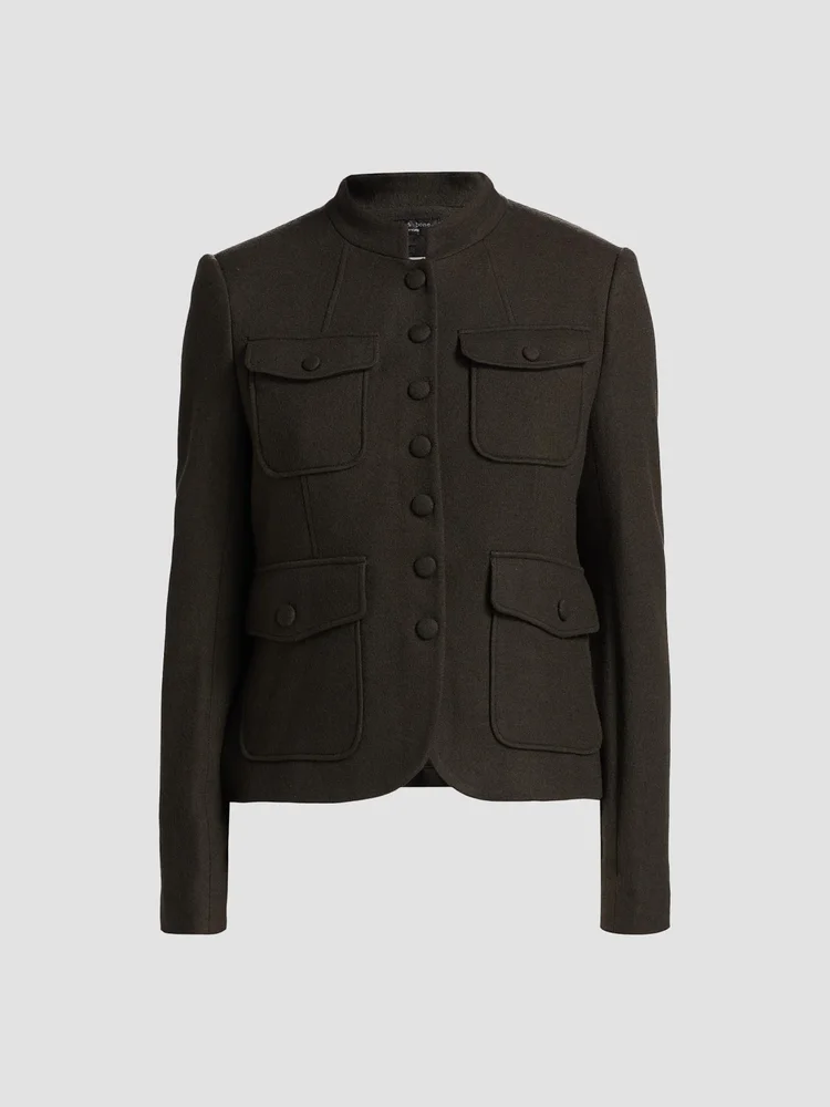 Mercer Wool Single-Breasted Blazer