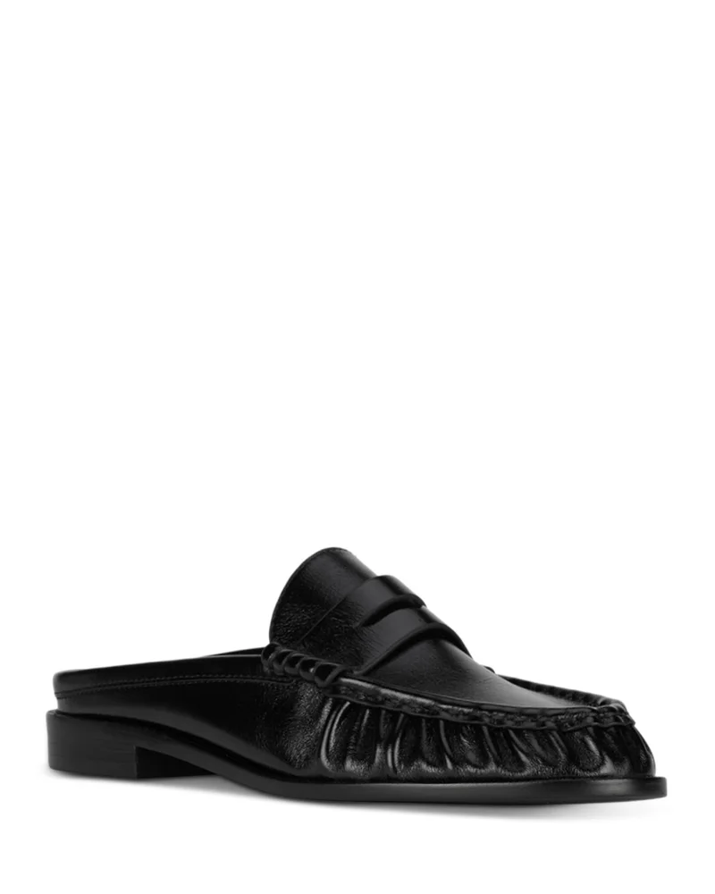 Goddard Leather Loafer Mules
